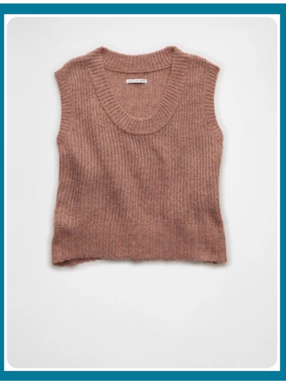 American Eagle Who So Soft scoop neck vest